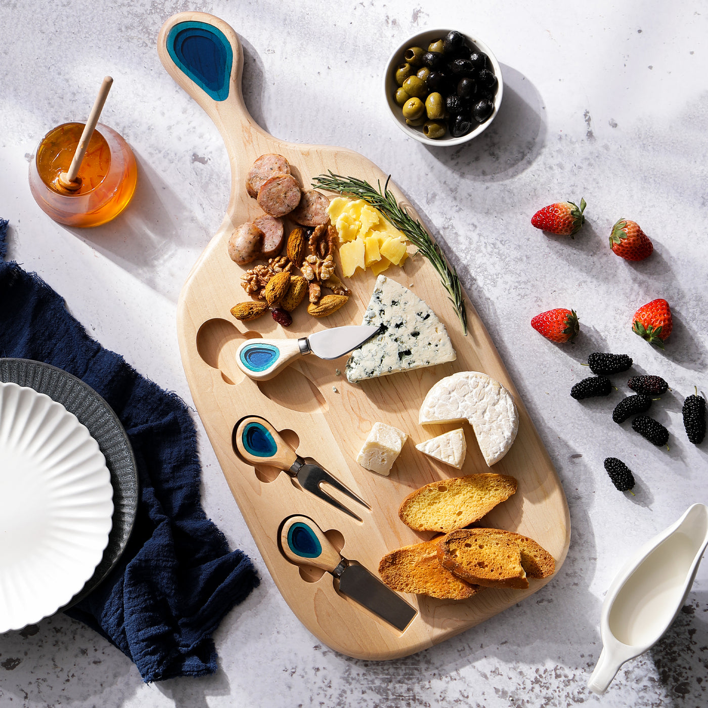 Moraine Lake  Cheess Board